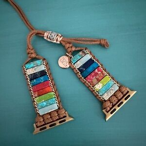 Cape Diablo Colorful Stone Apple Watch Band